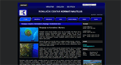 Desktop Screenshot of obrt-kornati-nautilus.hr